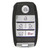 KIA 6-Button Smart Key SY5YPFGE06 95440-A9300 433 MHz, Premium Aftermarket