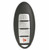 Nissan 4-Button Smart Key KR5S180144106 285E3-4CB6A 433 MHz, Refurbished Recase