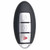 Keyless2Go Nissan 3 Button Proximity Smart Key CWTWBU729, 285E3-EM30D, 315 MHz - Premium Aftermarket