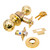 ARROW XRK11-BD-03 Entrance Cylindrical Knob Lock-Brass