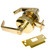 ARROW XRL02-SR-03 Privacy Cylindrical Lever Lock-Brass