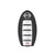 Nissan 5 Button Smart Key KRSTXN4, 285E3-6LA6A, 433 MHz - Refurbished, Grade A