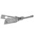 Original Lishi SC4-LFIC-L-AG - For Left Hand Side Door Lock