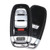 Audi 4-Button Smart Key IYZFBSB802 4G0.959.754 DG 315 MHz Comfort Access, Refurbished Grade A