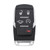 Dodge RAM 5 Button Smart Key Replacement Case & Pad (L,U,P,LG,RS) (GQ4-76T)