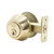 DeGuard Premium Single Cylinder Deadbolt - Polished Brass - Grade 3 - SC1 