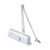 DeGuard Hydraulic Door Closer - Back Check Function - PA Bracket/Regular/Top Jamb - Size 5 - Satin Nickel - Grade 1