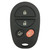 Toyota 4-Button Shell, Standard Aftermarket