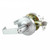 Kenaurd Commercial Lever Set Handle - Double Sided - 2-3/4” Standard Backset - Satin Chrome - Asylum / Institutional - Grade 2