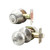 Kenaurd Premium Combo Lockset - Knob & Deadbolt - Entrance - Satin Silver - Retail Packaging - SC1 - Grade 3 