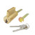 Kenaurd Premium Key-In-Knob (KIK) Cylinder - US3 - Polished Brass (KW1)