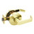 ARROW XRL01-SR-03 Passage Cylindrical Lever Lock-Brass