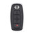 Nissan 4 Button Proximity Smart Key KR5TXPZ1, 285E3-6LY1A, 433 MHz - New, OEM