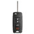 Keyless2Go Jeep, Fiat 4 Button Flip Key 2ADFTFI5AM433TX, FI5-AM433TX, 433 MHz - Premium Aftermarket