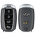 Hyundai 4-Button Smart Key NYOMBEC4FOB2004 95440-IB100 433 MHz, Refurbished Grade A
