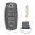 Nissan 5-Button Smart Key KR5TXPZ3 285E3-6LY5A 433 MHz, Refurbished Grade A