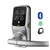 Lockly PGD628FSN - Secure PLUS Biometric Electronic Lever Set Latch - Fingerprint Reader - Bluetooth -(Satin Nickel)