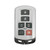Toyota 6 Button Proximity Smart Key HYQ14ADR, 89904-08010, 315 MHz - Aftermarket