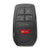 Toyota 6 Button Smart Key Replacement Shell HYQ14FBX,  8990H-08010, Aftermarket