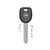Keyline MT11BTK POD Transponder Key Shell with Pinhole Release for Mitsubishi 5-PACK