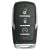 RAM 4 Button Smart Key OHT-4882056 68442907AB 433 MHz, Refurbished Recased