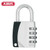  Abus - 155/40 C - Chrome - Side 4-Dial Resettable Padlock