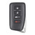 Keyless2Go Lexus 4 Button Proximity Smart Key 315MHz HYQ14FBA / 89904-24100 Premium Aftermarket