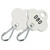 Lucky Line 25710 Shamrock Cabinet Key Tags with Hook (1-100) Lucky Line 25710 Shamrock Cabinet Key Tags with Hook (1-100)
