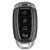 Hyundai 4 Button Proximity Smart Key SY5IGFGE04, 95440-K2450, 433 MHz - New, OEM