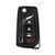 4 Button Replacement Shell for Toyota Remote GQ4-73T, Standard Aftermarket