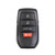 Keyless2Go Replacement Toyota 4 Button Smart Key HYQ14FBX, 8990H-0C020, 315 MHz - Premium Aftermarket
