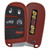 Dodge 5 Button Proximity Smart Key M3N-40821302, 68630452AA, 433 MHz, Refurbished Grade A