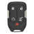 GMC 5 Button Smart Key HYQ1AS, 13522899, 315 MHz - Aftermarket