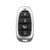 Keyless2Go Hyundai 4 Button Smart Key TQ8-FOB-4F26, 95440-S2600, 433 MHz - Premium Aftermarket