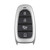 Keyless2Go Replacement Hyundai 4 Button Proximity Smart Key Remote TQ8-FOB-4F26, 95440-N9052, 433 MHz, Premium Aftermarket