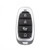 Keyless2Go Hyundai 4 Button Proximity Smart Key TQ8-FOB-4F26, 95440-S8520, 433 MHz - Premium Aftermarket Keyless2Go Hyundai 4 Button Proximity Smart Key TQ8-FOB-4F26, 95440-S8520, 433 MHz - Premium Aftermarket