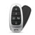 Keyless2Go Replacement Hyundai 5 Button Proximity Smart Key, TQ8-FOB-4F27, 95440-K5000, 433 MHz, Premium Aftermarket