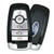 Ford 5 Button Smart Key M3N-A3C108397, 164-R8368, 433 MHz - Refurbished, Grade A