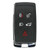 Land Rover 5 Button Non-UWB Smart Key KOBJXF18A, 5AVC12F07, 315 MHz - Aftermarket
