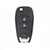 Replacement GM 3 Button Case Pad Remote Flip Key Shell, LXP-T003, LXP-T004, Standard Aftermarket