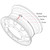 Autel Programmable CV TPMS Sensor with Metal Band for Rims Sized 14-24.5 in