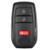 Keyless2Go Replacement Toyota 3 Button Proximity Smart Key HYQ14FBW, 8990H-47240, 315 MHz - Premium Aftermarket