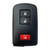 Keyless2Go Replacement Toyota 3 Button Proximity Smart Key LX80 80K-Series HYQ14FBB, 89904-35060, 315 MHz - Premium Aftermarket