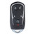 Buick 5 Button Smart Key Shell Replacement Case HYQ4EA, HYQ4AA, HYQ4ES - Aftermarket