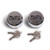 Slick Locks Hidden Shackle Puck Lock Replacement Lock, 2 Pack - New