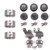 Slick Locks 2014-2021 Ford Transit Connect Complete Turn Key Kit - New Slick Locks 2014-2021 Ford Transit Connect Complete Turn Key Kit - New
