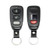 Xhorse Hyundai 4 Button 2nd Generation Wired Remote Key  with MX5118 Transceiver - XKHY21EN 