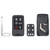 Volvo 6 Button Remote Shell Replacement KR55WK49266, 31419131, 169310 - Aftermarket