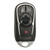 Keyless2Go Replacement Buick 4 Button Smart Key HYQ4EA, 13511629, 433 MHz - Premium Aftermarket Keyless2Go Replacement Buick 4 Button Smart Key HYQ4EA, 13511629, 433 MHz - Premium Aftermarket