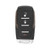 Locksmith Essentials Ram 3 Button Smart Key Shell Replacement Case OHT-4882056, 68291687AD - Aftermarket